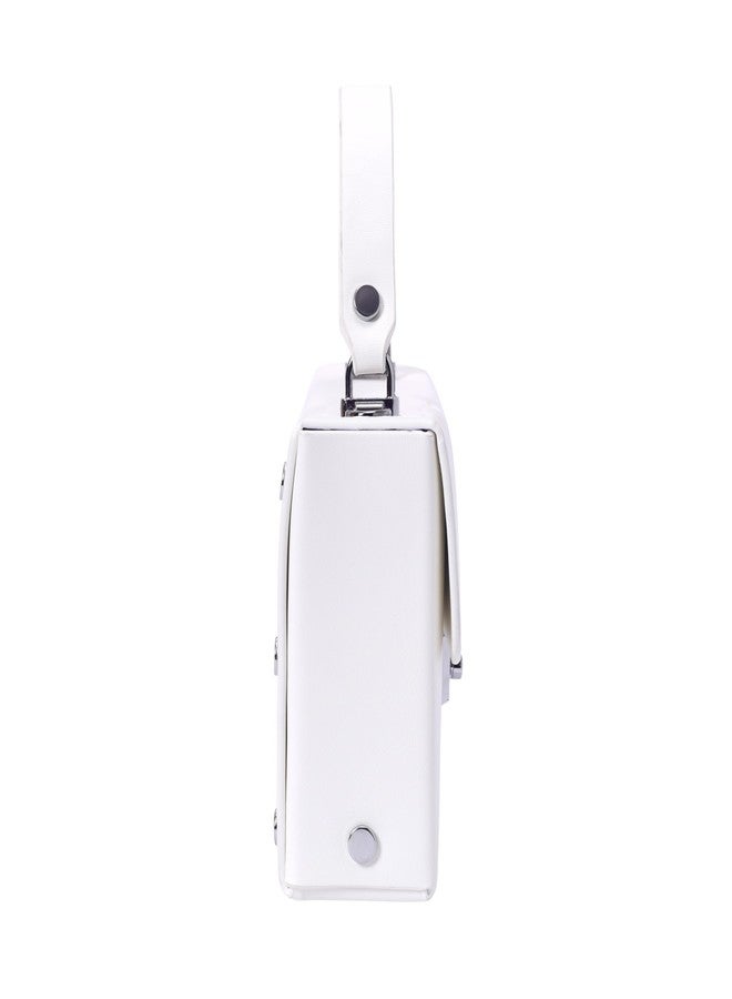 Lino Perros White Satchel Bag - Image 3