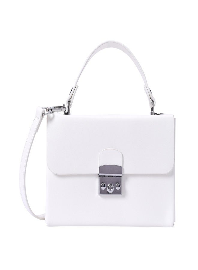 Lino Perros White Satchel Bag - Image 1