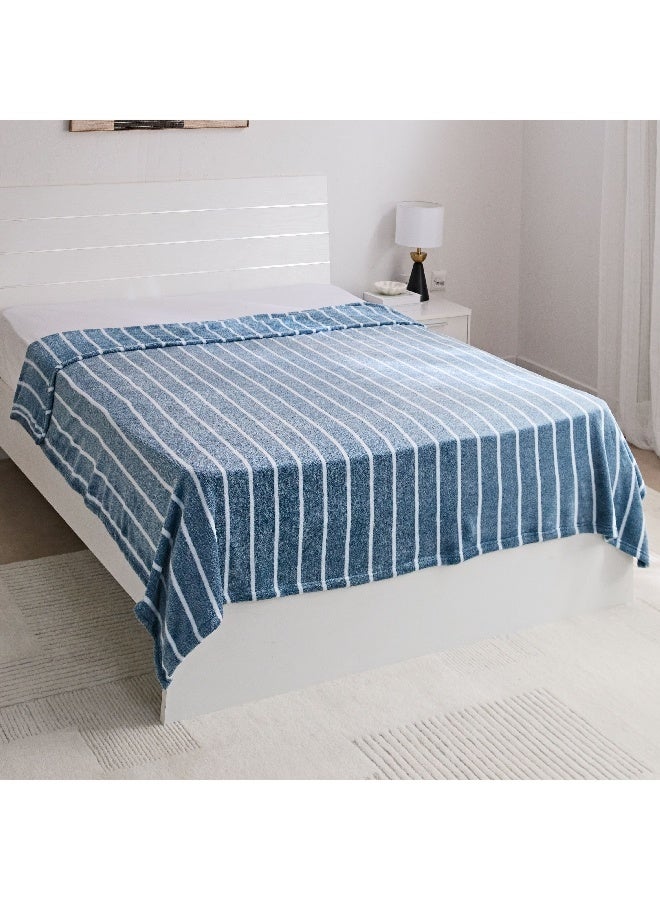 Home Box Linoa YD Stripe Queen Blanket 200 x 220 cm  - Image 3