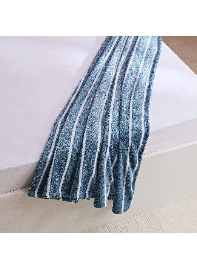 Home Box Linoa YD Stripe Queen Blanket 200 x 220 cm  - Image 4
