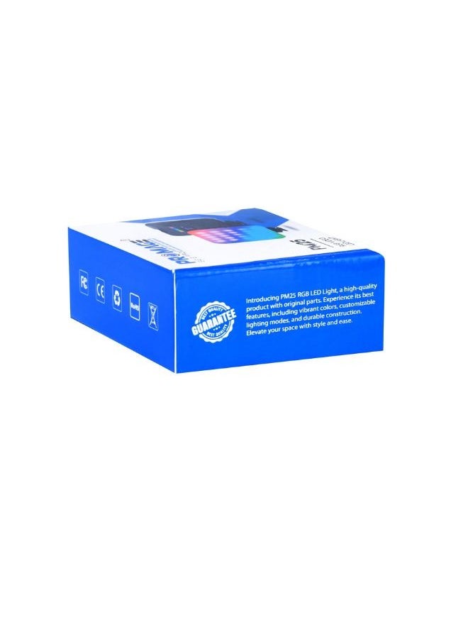 Promage on Camera powerful rechargable RGB Video Light PM25 R- Type C