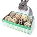 Niteangel Natural Chew Activity Toys Fun Safe Hay Grass Pet Balls for Chinchilla Guinea Pig Rats Rabbits Hamster Gerbil Degu Bunny and Other Small Animals - Image 3