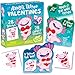 Peaceable Kingdom Valentines Box for Kids Valentines Day Box Kit for Valentine Cards for Kids Classroom Axolotl Tattoo - Image 2