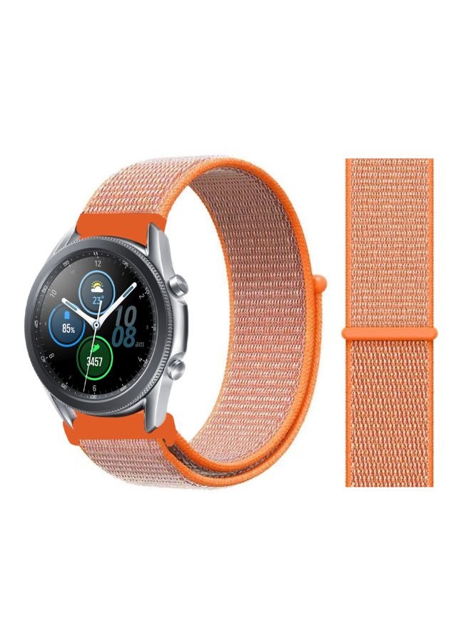 Perfii Replacement Band For Samsung Galaxy Watch3 45mm Spicy Orange - Image 2