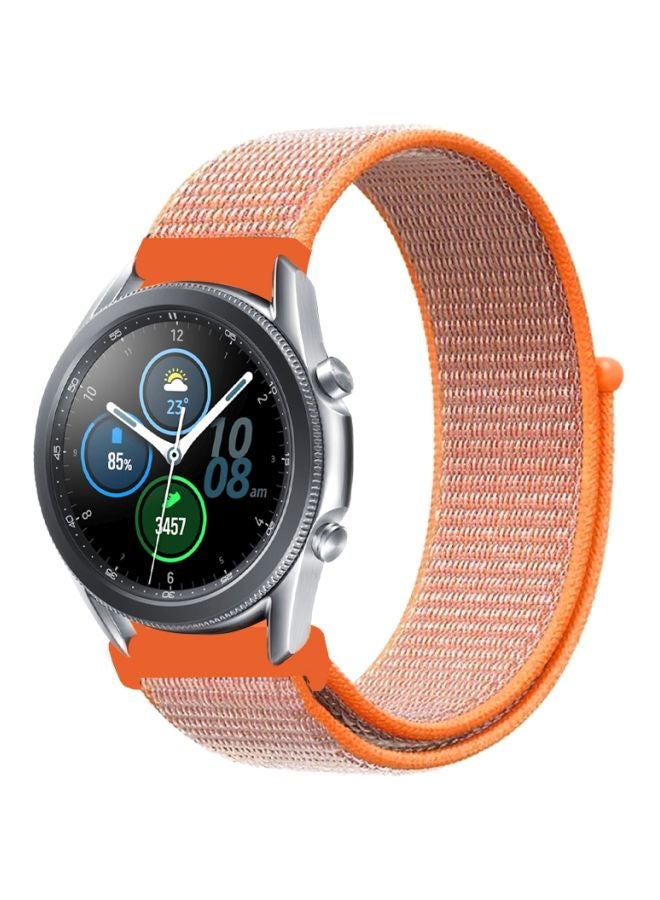 Perfii Replacement Band For Samsung Galaxy Watch3 45mm Spicy Orange - Image 1