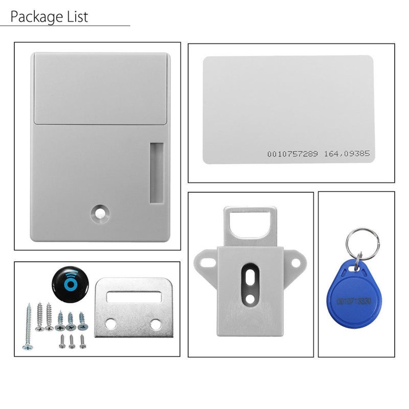 Keyless Smart Lock: 1 Keyless Entry Lock - Secure Convenient Access Control Lock System for Home Drawers Sliding Doors Wardrobes - Image 2