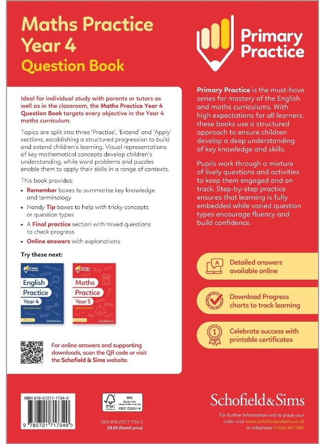 Primary Practice Maths Year 4 Question Book, Ages 8-9 - Image 2