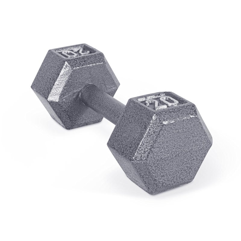 CAP Barbell Cast Iron HexDumbbell, Single, 20 lb - Image 1