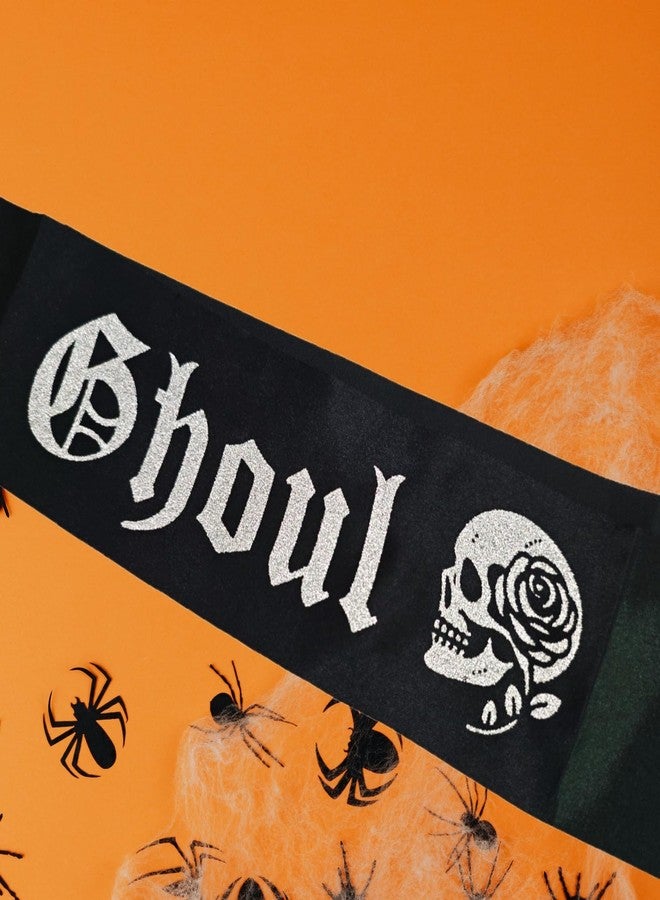 Magnusson's Garden شريط عيد الميلاد من ماغنوسون، شريط عيد ميلاد قوطي، ملحقات عيد الميلاد للبنات في الهالوين، قوطية، مخيفة، زينة عيد الميلاد إيمو - Image 4