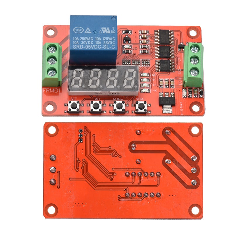 Relay Module 24V Newly Upgraded V2.0 With 18 Functions - Power Reverse Connection Protection & 0.01s High Timing Accuracy Relay Control Module for Electrical Circuit Applications - Image 2