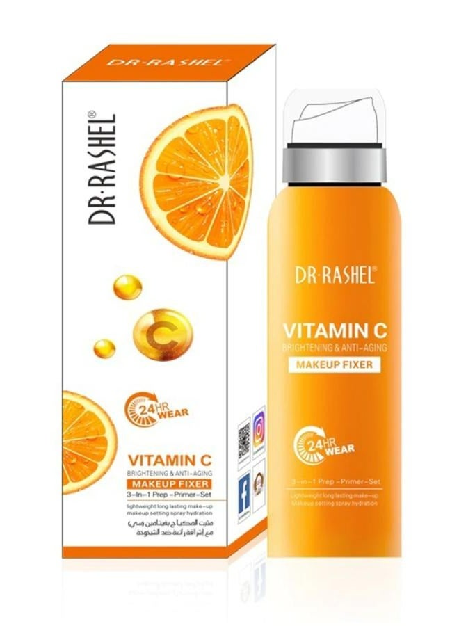 دكتور راشيل مثبت مكياج فيتامين سي لتفتيح البشرة ومكافحة الشيخوخة برتقالي 160 مل