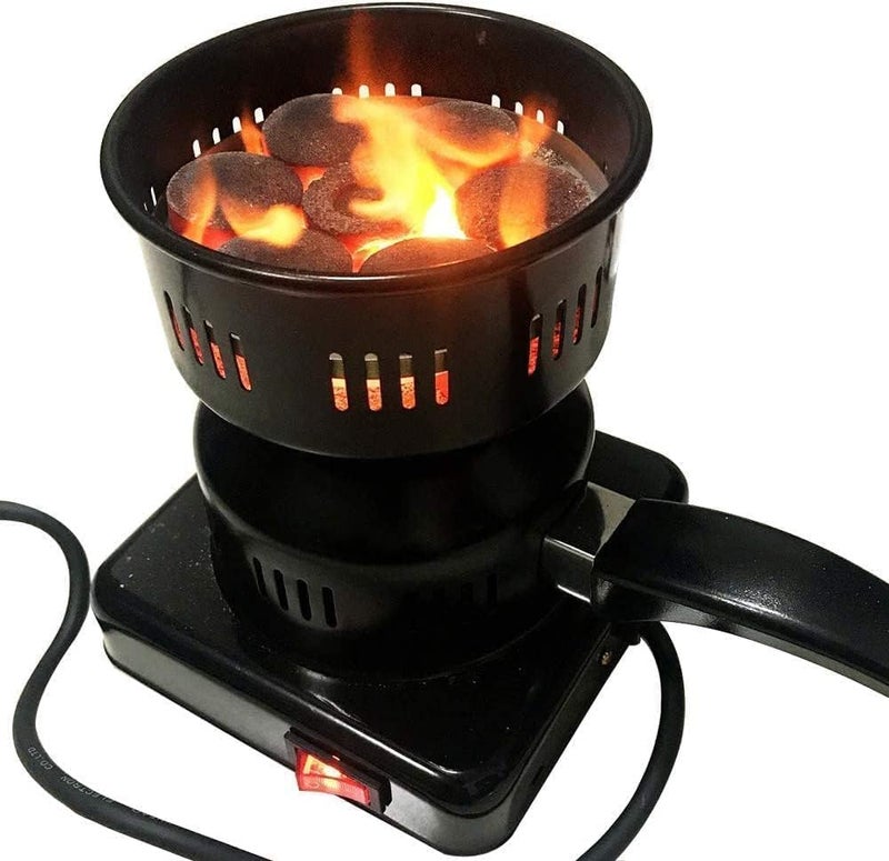 ALKAYAN Multifunctional Charcoal Stove for BBQ - Electric Burner, Stainless Steel, Po... - Image 4