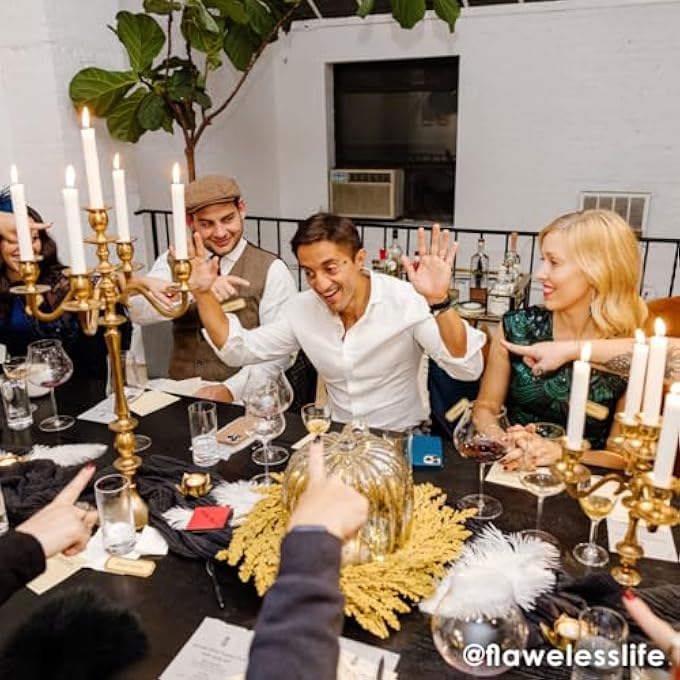 توكينج تيبلز استضف لعبة لغز القتل الخاصة بك 512 لاعبا حفل عشاء 1920s - Image 4