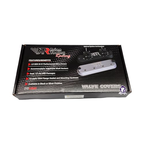 Dynosty BTR LS Valve Covers Black Pair - No Coil Mounts - Cast Aluminum Brian Tooley Valvecovers 4.8 5.3 5.7 6.0 6.2 7.0 LS1 LS3 LQ4 LS7 - Image 3