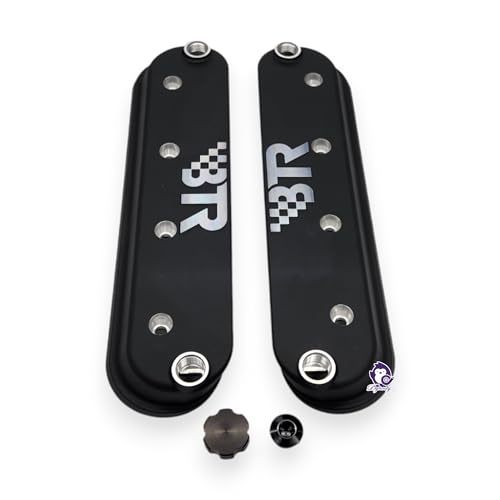 Dynosty BTR LS Valve Covers Black Pair - No Coil Mounts - Cast Aluminum Brian Tooley Valvecovers 4.8 5.3 5.7 6.0 6.2 7.0 LS1 LS3 LQ4 LS7 - Image 2