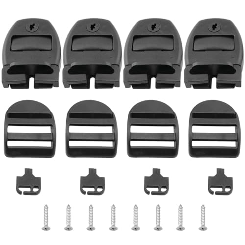 SQXBK SQXBK 4Sets Spa Hot Tub Cover Clips Latch Replacement Kit Hot Tub Cover Latches Clip Lock Latch Replacement Kit Hot Tub  - Image 1