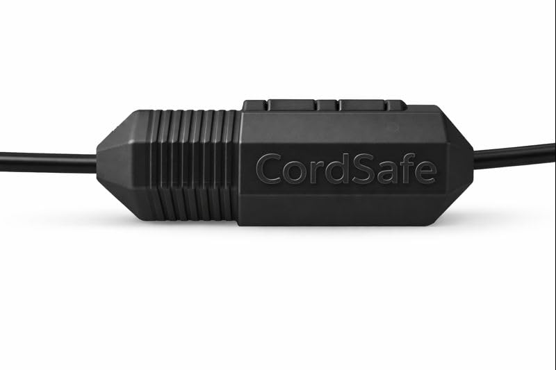 Extension Cord Connection Protector by CordSafe Plus WeatherResistant Fits 1812 AWG Helps Keep Plugs Secure Made in USA