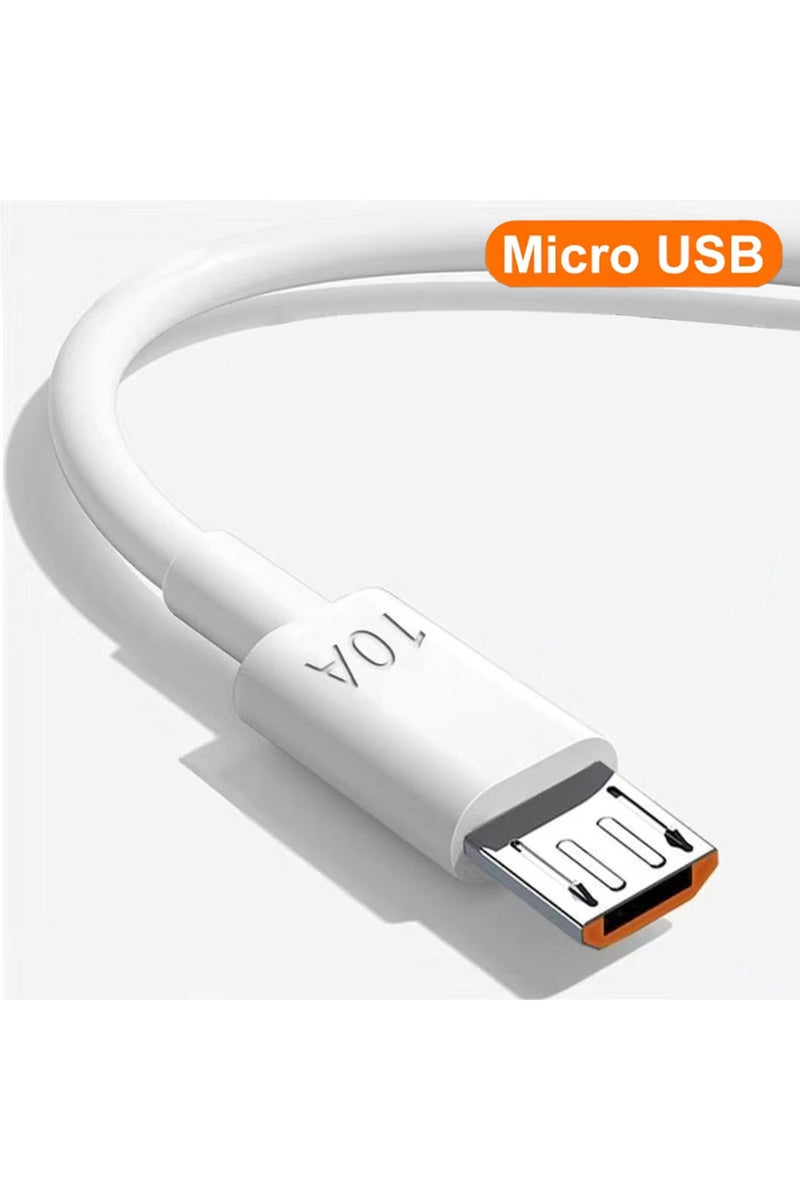 USB-A to Micro USB 1m White NNBILI Universal 10A Micro USB Cable Speed Fast Charging USB Cord For Sa