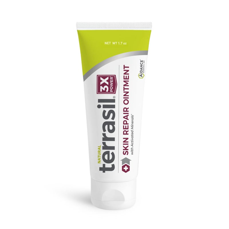 terrasil Skin Repair for Angular Cheilitis Folliculitis Impetigo Lichen Sclerosis Boils Pitted Keratolysis Fast Relief Supports Healing Dermatologist Tested Hypoallergenic Approved 17 oz