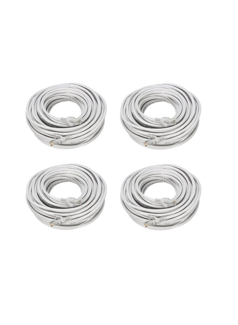 FSATECH Cat.6 UTP Patch Cable IBE series copper-clad Aluminum 1000Mpbs 250MHz Aluminum Foil PVC Jacket (1 M, Cat.6 UTP, Grey) 