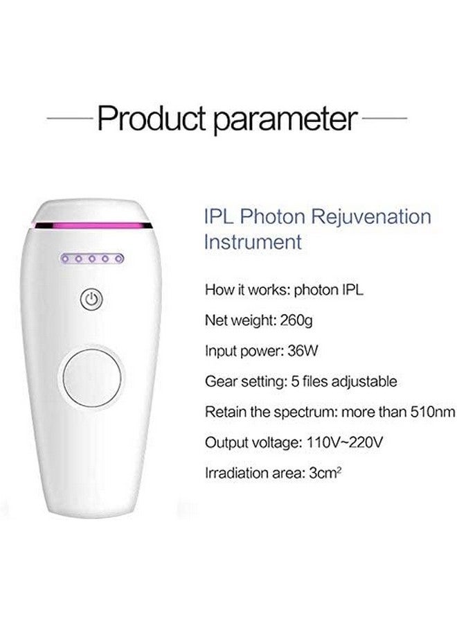 KEYOZA Laser Hair Removal for Women 300,000 Pulsed Light Home Use IPL Hair Remover for Face, Armpit, Arm, Bikini Line and Leg (100% With Indian Plug Adapter) - Image 5