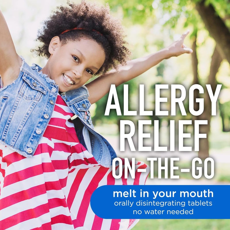 GoodSense Loratadine Orally Disintegrating Tablets 10 mg 24Hour Allergy Medicine Antihistamine Melts in Your Mouth for Ages 6 and up - Image 2
