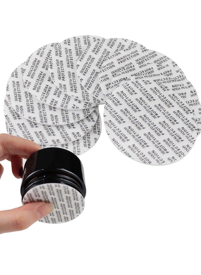 200 Pieces 24mm (0.944'') Pressure Sensitive Seals Foam Lid Liner Protection Safety Jar Cap Gasket for Glass Jar & Plastic Jar Bottles  - Image 1