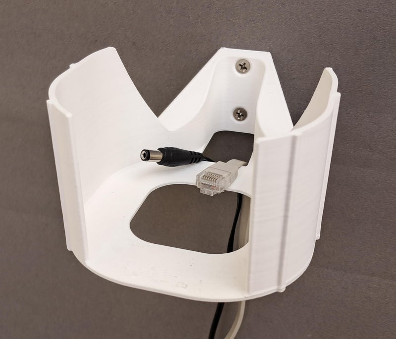 makerV Wall Mount Bracket for TP-Link Deco M4, E4, S7 Mesh WiFi Router, with Cable Management, Pack of 1 - Image 5