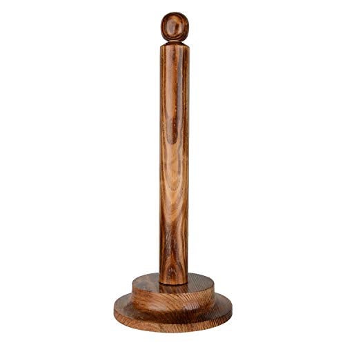 SKAFA Wooden Kitchen Roll Holder, 17X17X32 Cm, Brown - Image 1