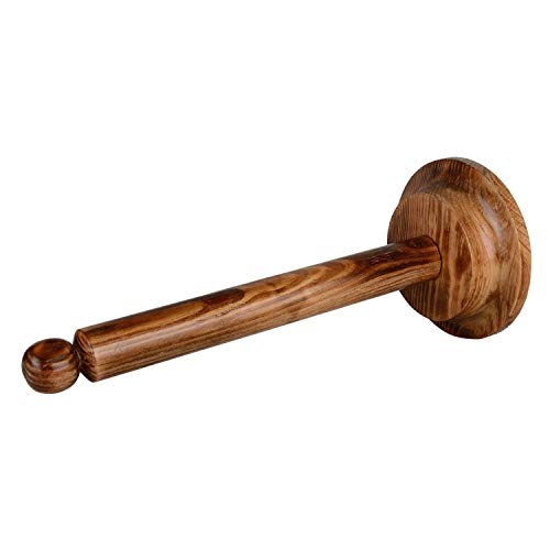 SKAFA Wooden Kitchen Roll Holder, 17X17X32 Cm, Brown - Image 2