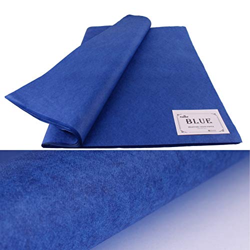 PMLAND 100 Sheets Blue Tissue Paper Bulk 20x15 Inches Double Sided Color Wrapping Tissue Paper for Gift Wrap Bags Crafts Wedding Party and Holiday Decorations - Image 5