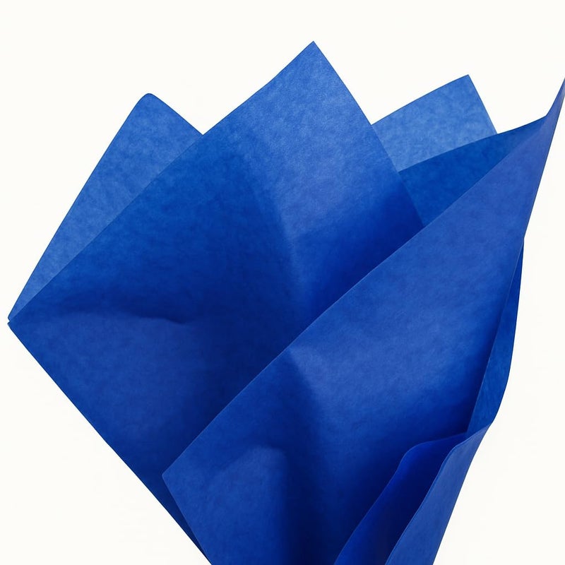 PMLAND 100 Sheets Blue Tissue Paper Bulk 20x15 Inches Double Sided Color Wrapping Tissue Paper for Gift Wrap Bags Crafts Wedding Party and Holiday Decorations - Image 3