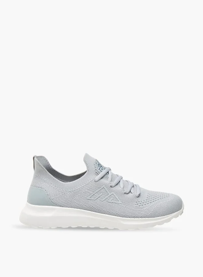 شو اكسبرس Women's Logo Detail Sports Shoes with Lace-Up Closure