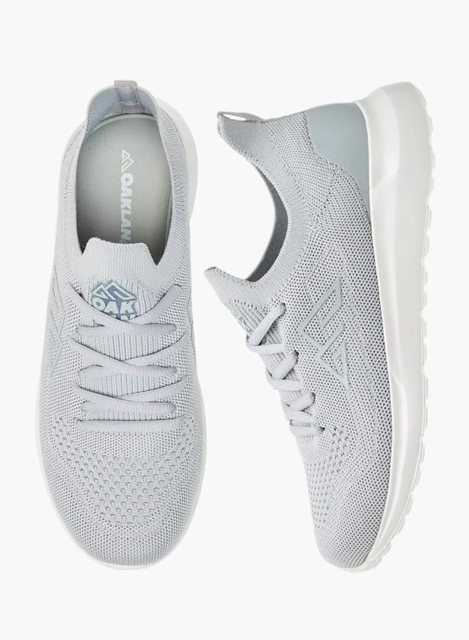 شو اكسبرس Women's Logo Detail Sports Shoes with Lace-Up Closure