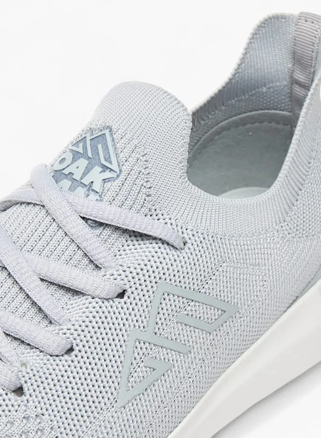شو اكسبرس Women's Logo Detail Sports Shoes with Lace-Up Closure