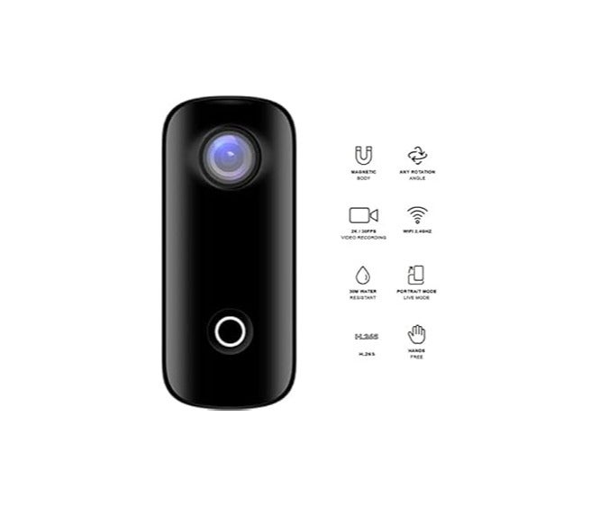 SJCAM C100+ 4K 30FPS Action Camera  30M Waterproof  WiFi  15 megapixels 2.5H Recording Perfect for TikTok Vlogging & Sports - Image 2
