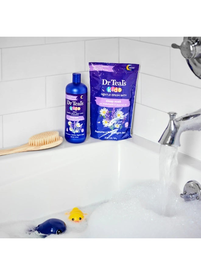 دكتور تيل نقع ملح إبسوم اللطيف للنوم مع الميلاتونين ومزيج الزيوت العطرية 909 جرام - Image 2