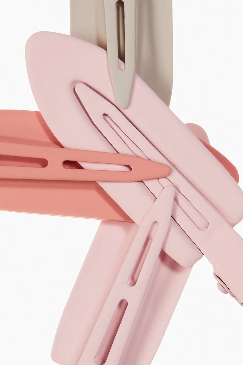 اتش اند ام مشابك لتصفيف الشعر - عبوة من 6 قطع