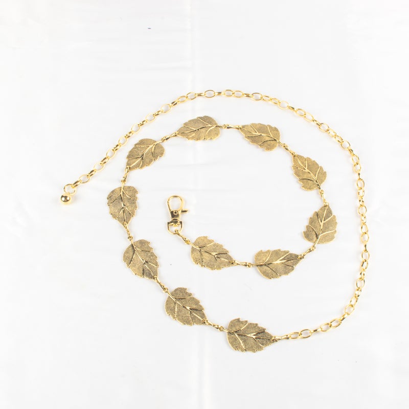 Golden Metal Waist Chain Belt For Her - Image 1