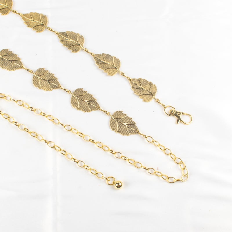 Golden Metal Waist Chain Belt For Her - Image 2