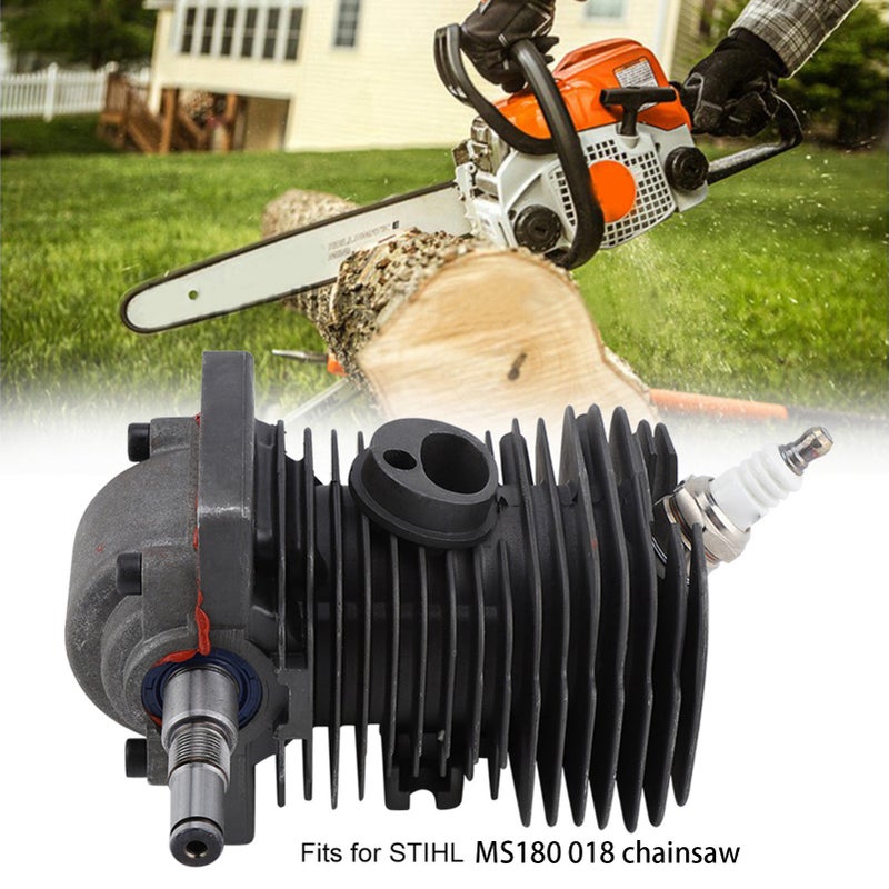 محرك محرك أسطوانة بiston عمود مرفقي 38 مم لمنشار STIHL MS180 018 - Image 4