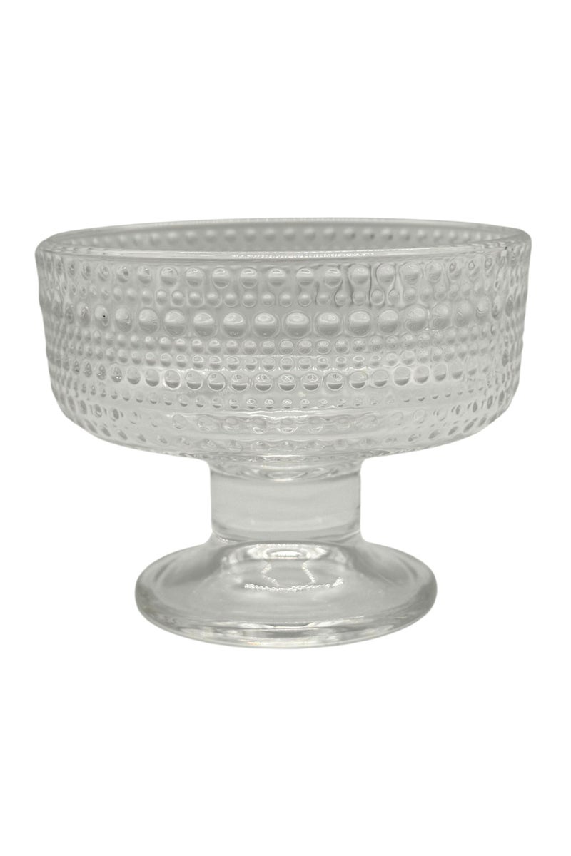 AL-GANNAS 8-Piece Crystal Glass Dessert Bowl Set with Base | Premium Cups for Sweets & Ice Cream - Image 2