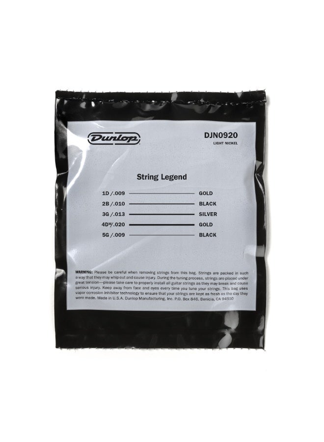 Dunlop DJN0920 Americana Nickel Wound – Tenor Loop End Banjo Strings 09-20 5-String - Image 2