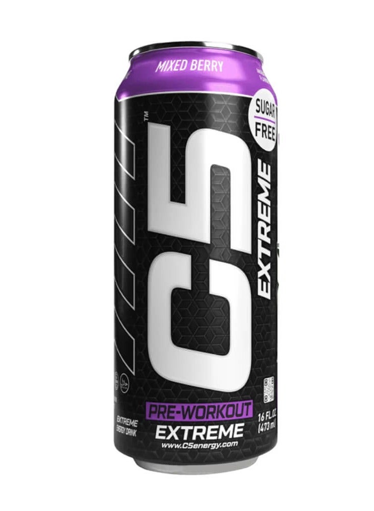 C5 EXTREME Sugar Free Mixed Berry 473ml (Pack of 12) - Image 2