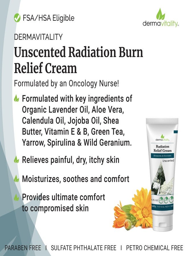 UltimateVitality Unscented Radiation Burn Relief Cream - Calendula Cream for Radiation Patients, Natural, Organic, Paraben, Pthalate Free - 6 ounces - Image 3