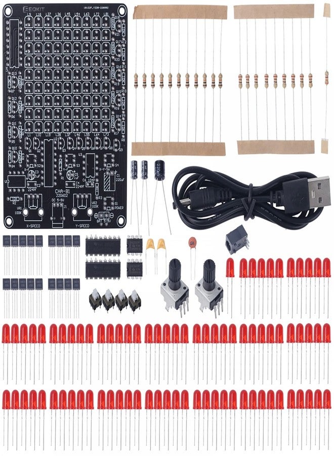 IS Soldering Learning Kit, ICSTATION LED Soldering Practice Kit With Knob Control LED Light Kit Soldering Project for Back to School Students STEM Teaching and Learning Education - Image 2