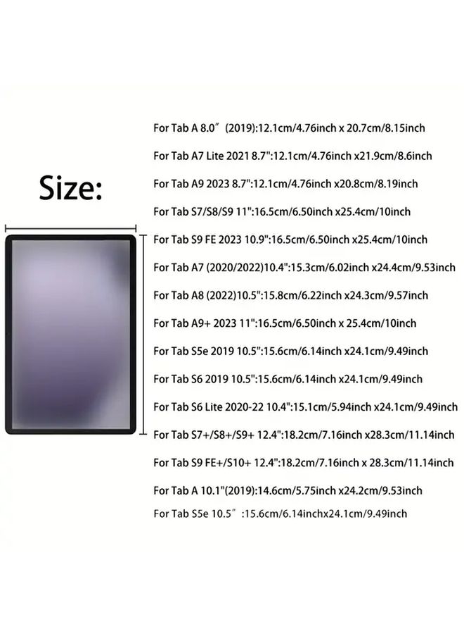 For Samsung Tab A 10.1 2019 T510 T515 2 Pack Tempered Glass Screen Protector Scratch Resistant - Image 2