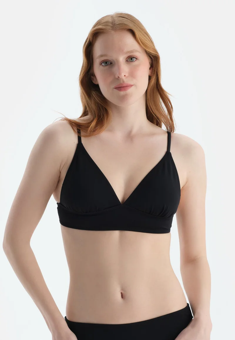 dagi Black Bralette Bikini Top