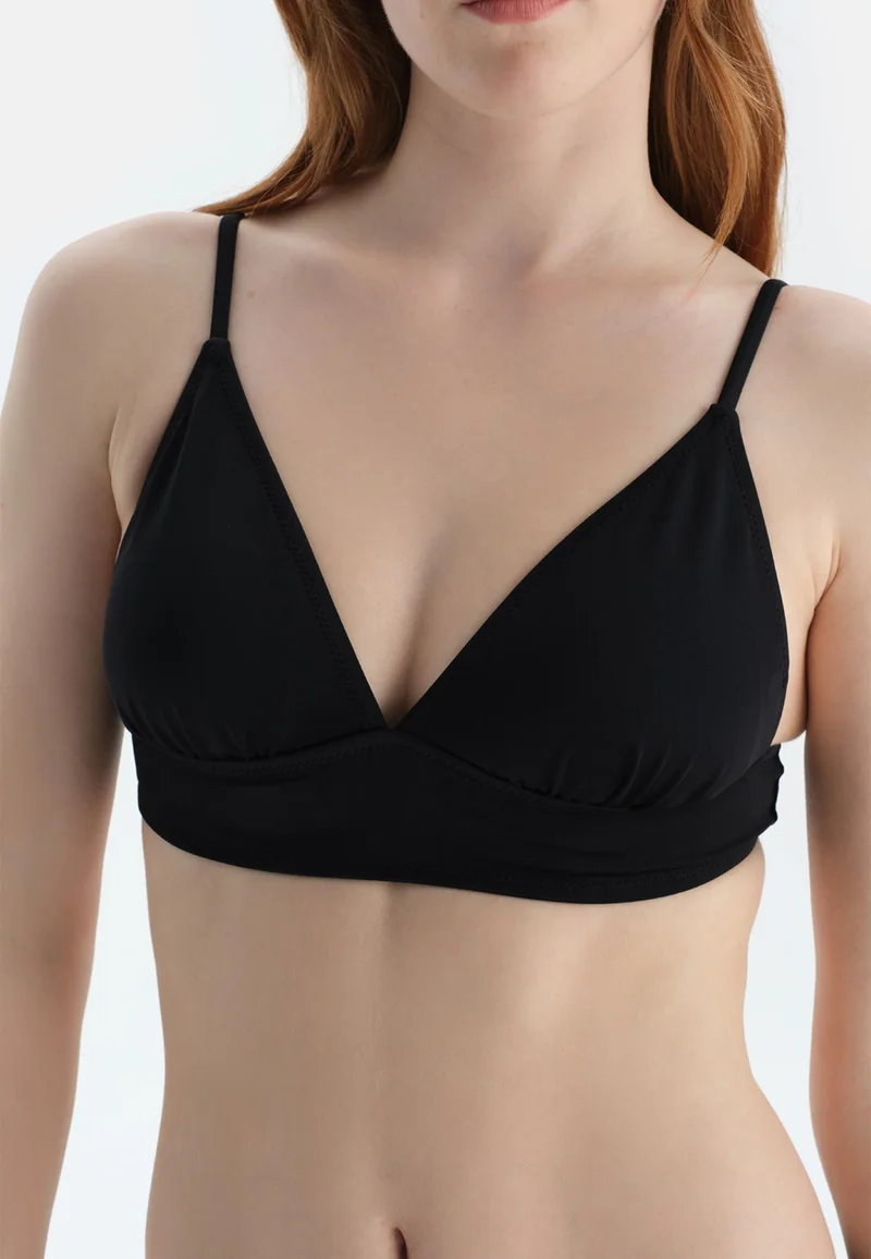 dagi Black Bralette Bikini Top