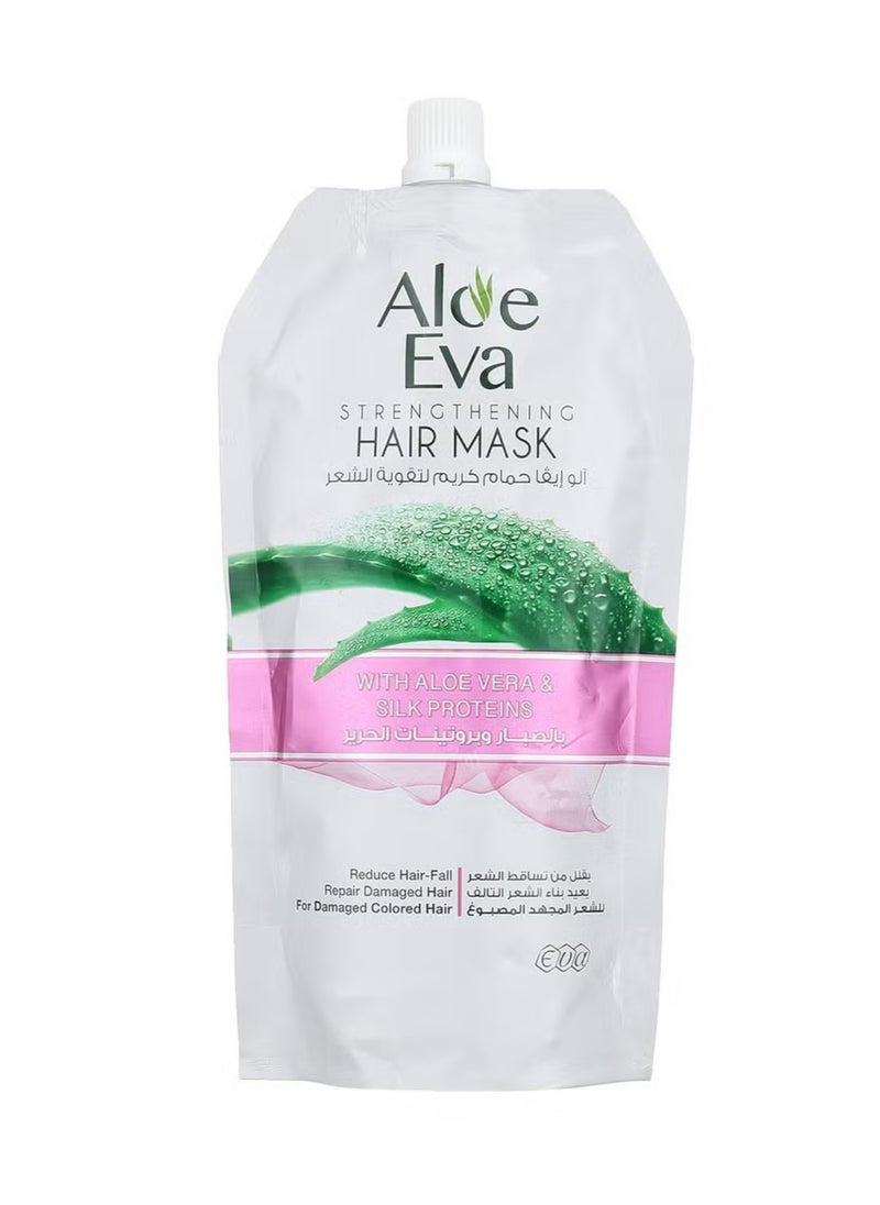 Eva Aloe Eva Hair Mask Pouch with Aloe Vera & Silk Proteins 250 gm 